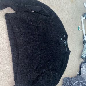 Black sweater